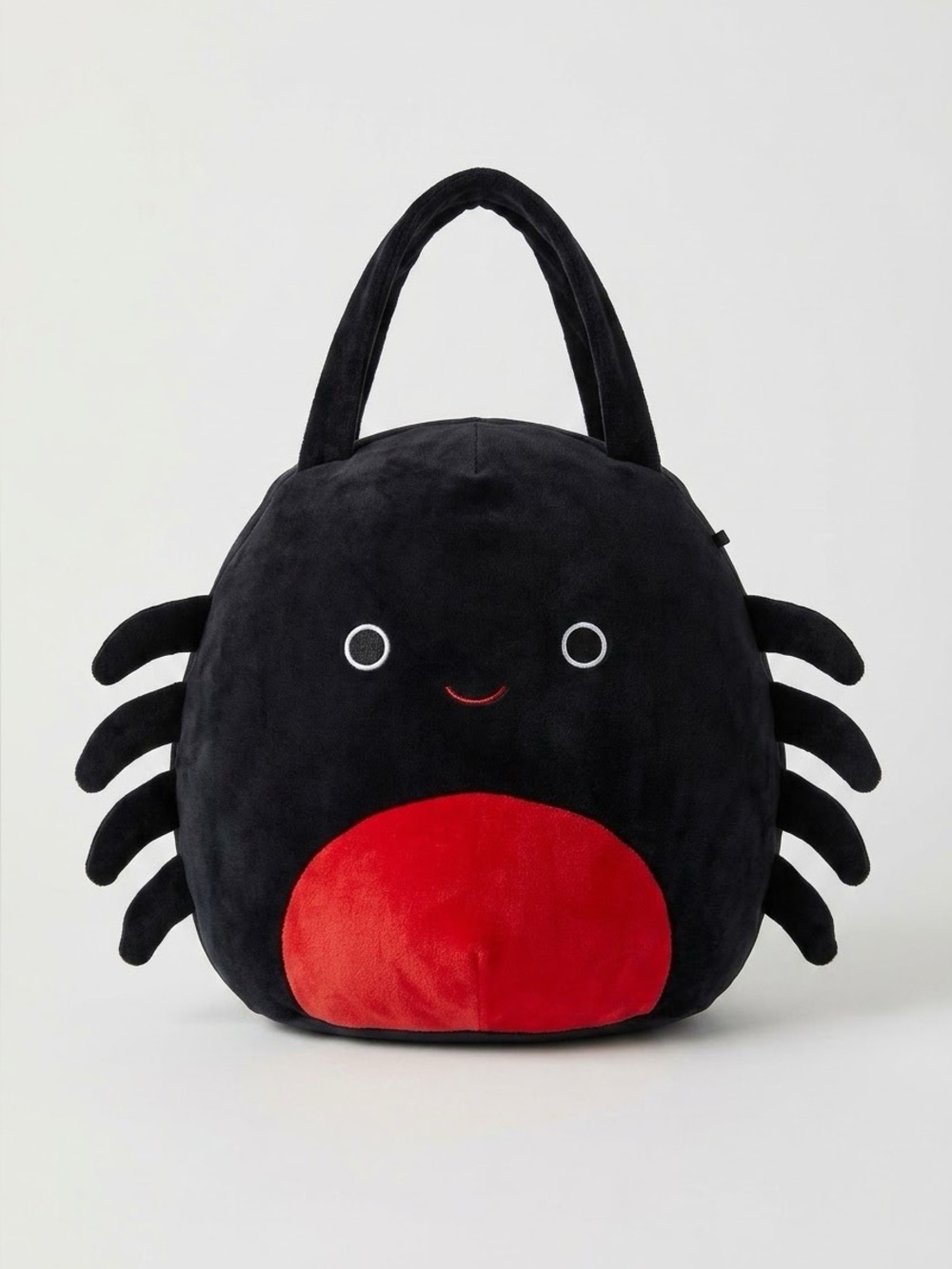 Squishmallows Bella the Spider Halloween Treat Pail 12” Plush Candy Bucket NWT